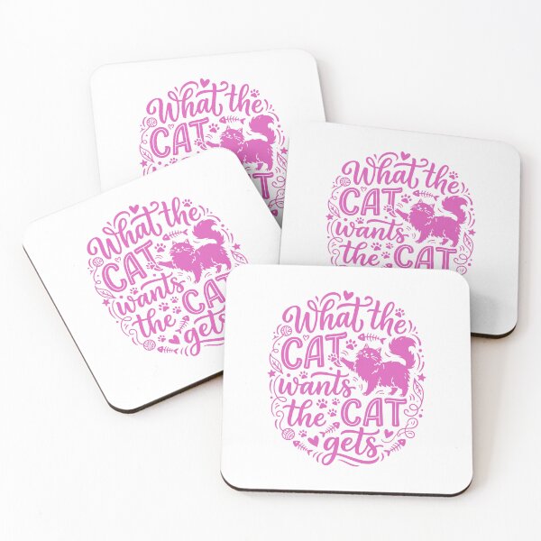 Item preview, What the Cat Wants Cat Gets Funny Cat Owner designed and sold by AntiqueImages.