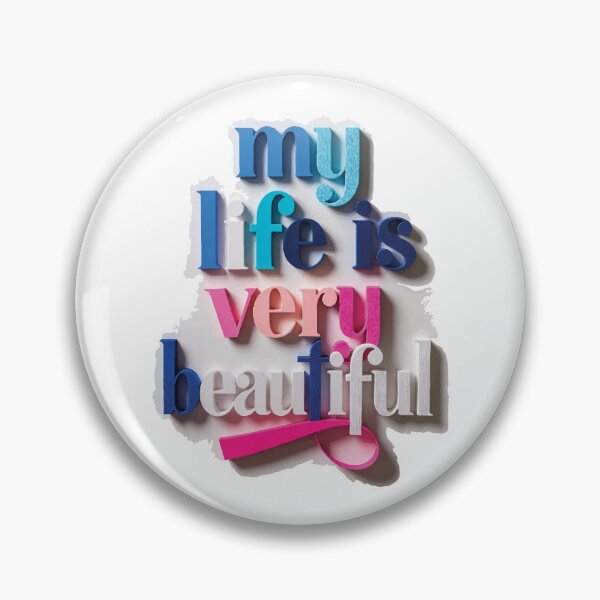 Item preview, my life is very beautiful. T-Shirt Design designed and sold by Faisal  Shah.