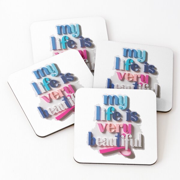 Item preview, my life is very beautiful. T-Shirt Design designed and sold by Faisal  Shah.