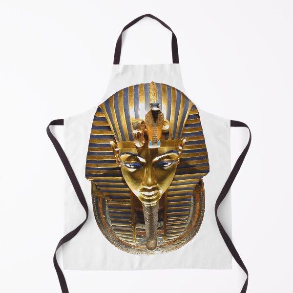 Item preview, Ancient Egyptian King Tut Mask – Golden Pharaoh Art designed and sold by GulfSignature.