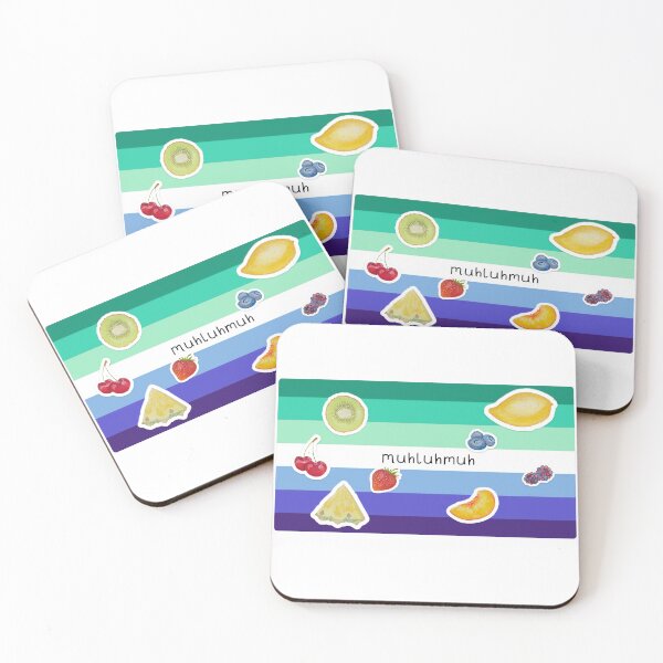 Item preview, muhluhmuh with fruits designed and sold by Blackberries & Moss.