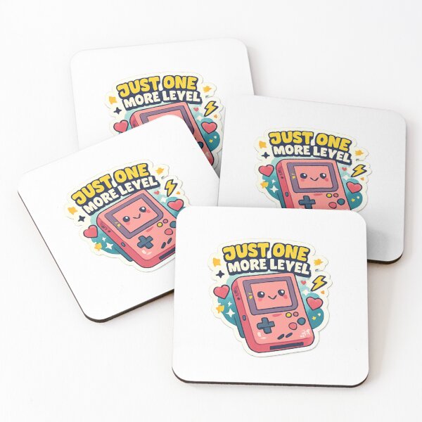 Item preview, Just One More Level Funny Gamer Sticker designed and sold by Jyotisima8929.