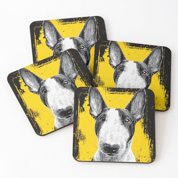 Item preview, Bull Terrier Grunge Portrait designed and sold by drizzd.