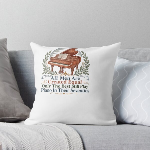 Item preview, Only The Best Still Play Piano In Their Seventies Vintage designed and sold by BinAlgoPix.