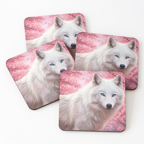 Item preview, Sakura wolf designed and sold by Wolfbyte.