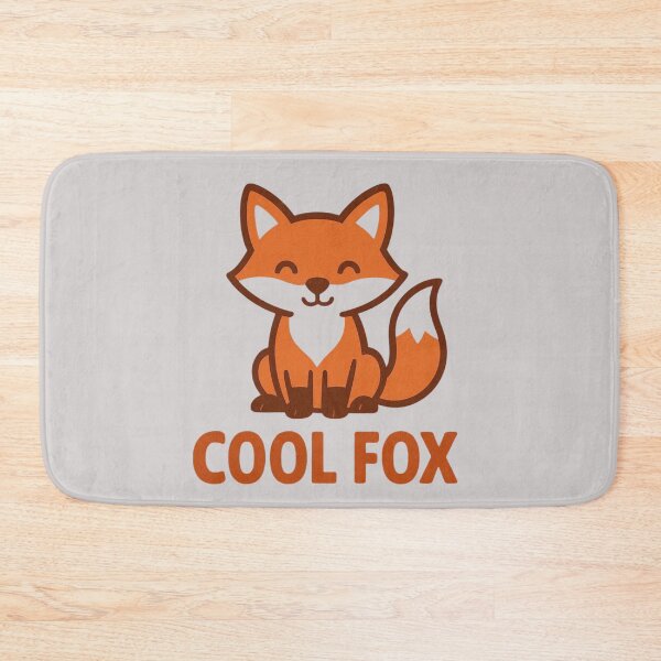 Item preview, Cool Fox Cute Minimal Animal Vector Illustration designed and sold by echoink-studio.