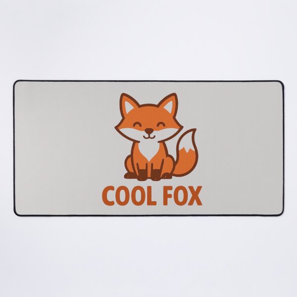 Item preview, Cool Fox Cute Minimal Animal Vector Illustration designed and sold by echoink-studio.