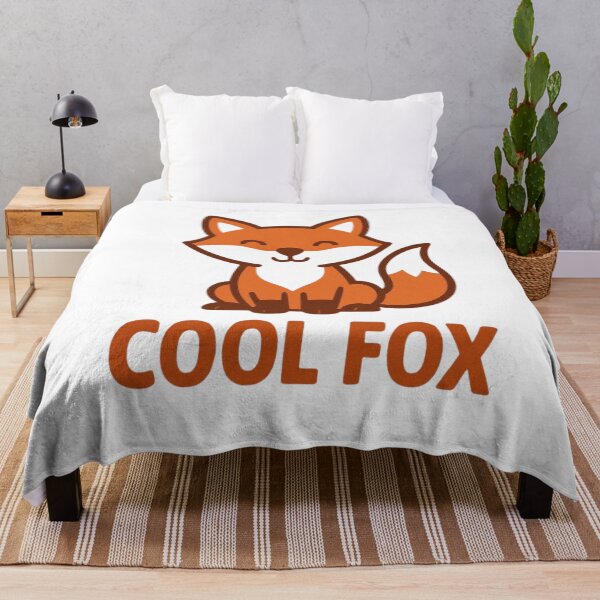 Item preview, Cool Fox Cute Minimal Animal Vector Illustration designed and sold by echoink-studio.