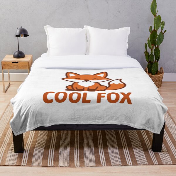 Item preview, Cool Fox Cute Minimal Animal Vector Illustration designed and sold by echoink-studio.