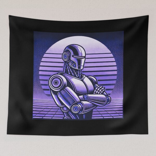 Item preview, Humanoid robot AI Robots Future Tech Design | The Bots Are Coming Futuristic Android Art designed and sold by TEEJAMBOREE.