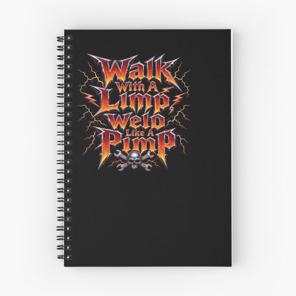 Item preview, Walk With A Limp Weld Like A Pimp Funny Welding designed and sold by BinAlgoPix.
