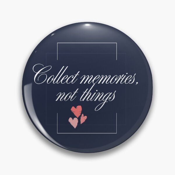 Item preview, Minimalist Script Quote: Collect Memories, Not Things designed and sold by KhanSketches.