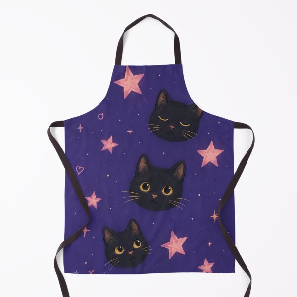 Item preview, Black Cats Celestial Stars iPhone Case | Cute Black Cat Galaxy Phone Case Aesthetic Purple designed and sold by IconicDesignsXd.