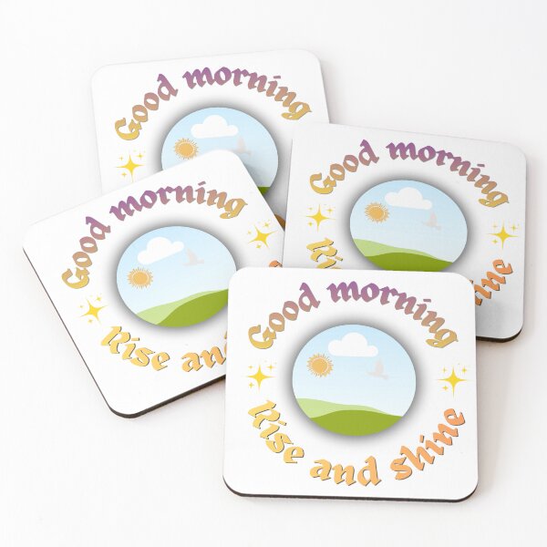Item preview, Retro Good Morning Rise and Shine Sun Graphic designed and sold by simranart111.