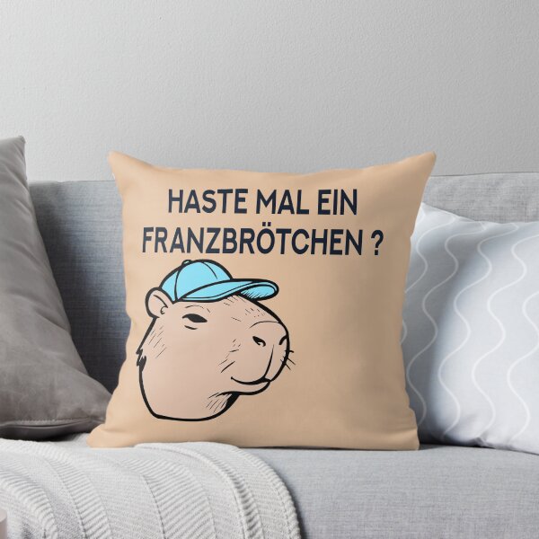 Item preview, Hamburg Franzbrötchen Capybara designed and sold by minimalartstory.