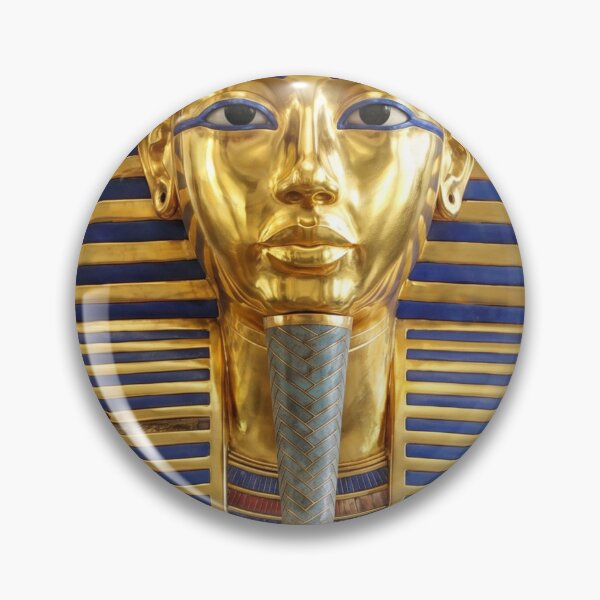 Item preview, Ancient Egyptian Pharaoh Mask – Golden Royal Symbol Art designed and sold by GulfSignature.
