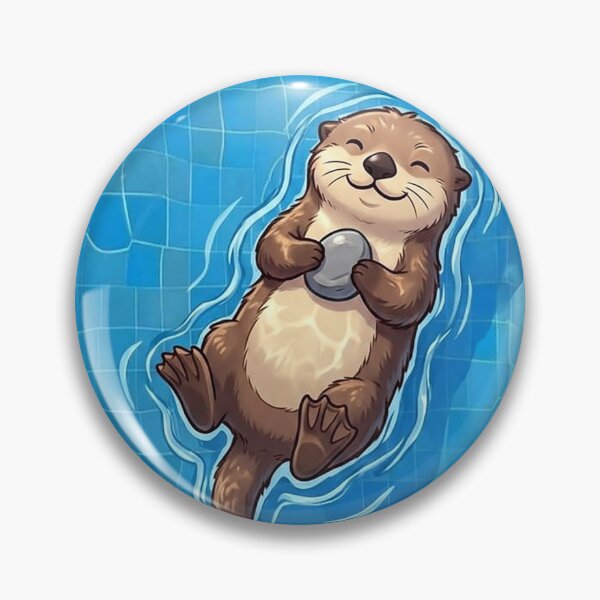 Artikelvorschau, Otter im Schwimmbad entworfen und verkauft von Ranasko.