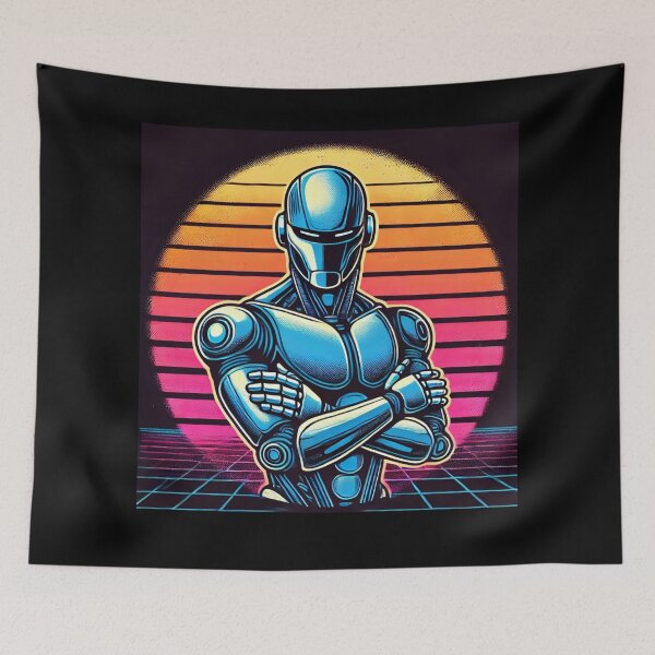 Item preview, Humanoid robot AI Robots Future Tech Design | The Bots Are Coming Futuristic Android Art designed and sold by TEEJAMBOREE.