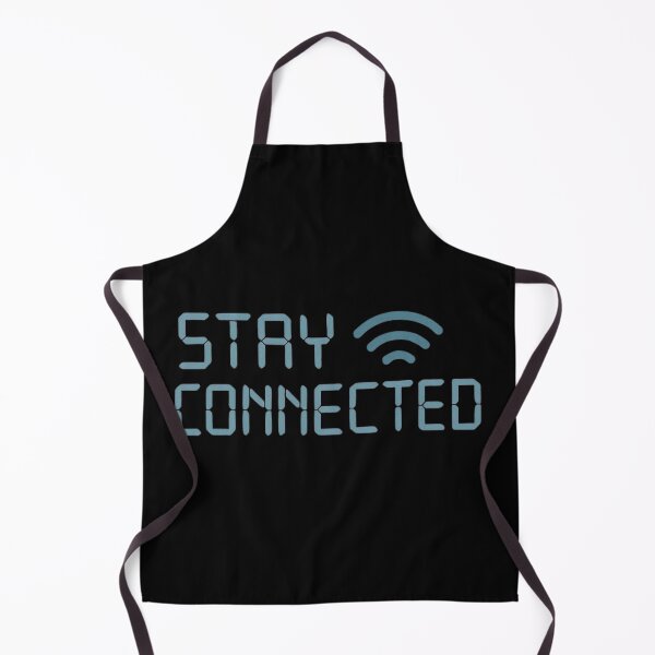 Item preview, Stay Connected Modern Tech Typography designed and sold by echoink-studio.