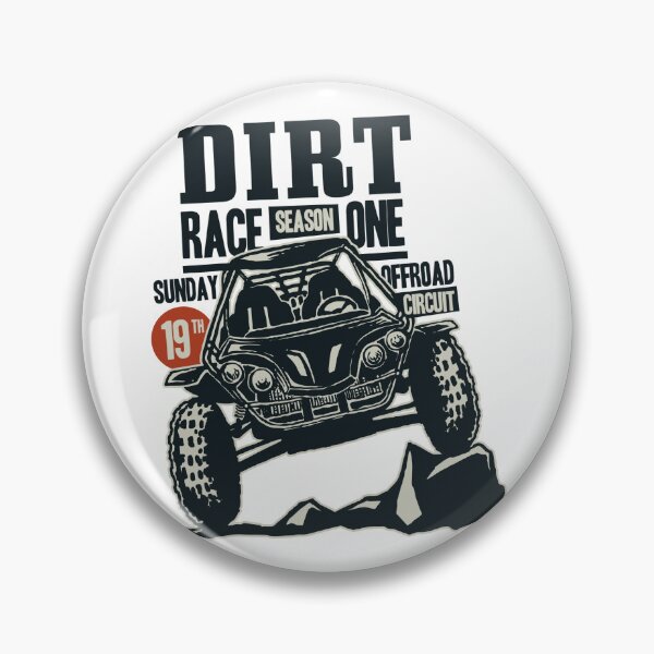 Item preview, Dark Off-Road Buggy Racing - Gritty Dirt Track Art designed and sold by 1001T-Shirt.