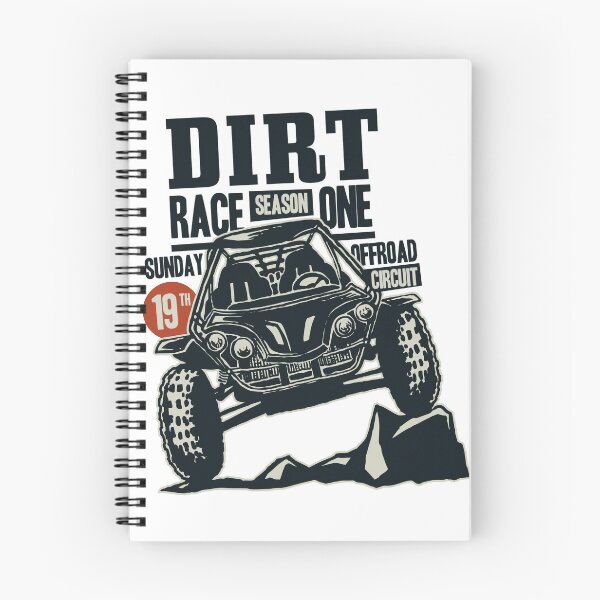 Item preview, Dark Off-Road Buggy Racing - Gritty Dirt Track Art designed and sold by 1001T-Shirt.