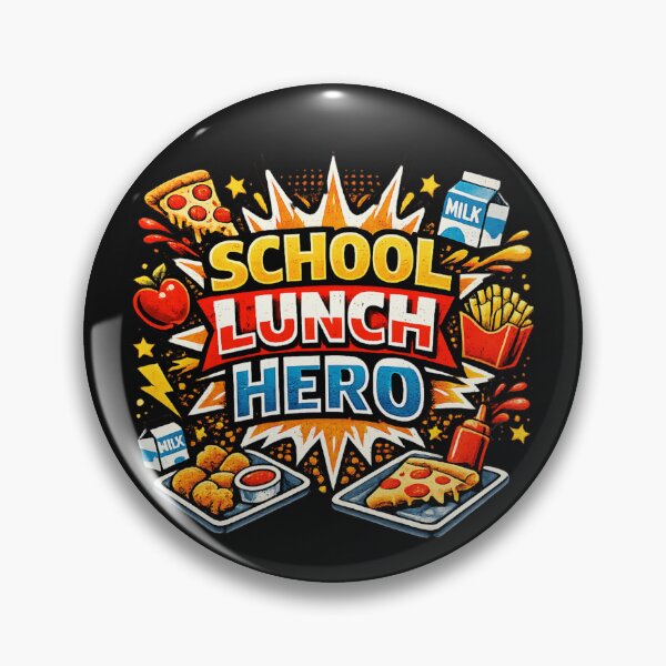 Item preview, School Lunch Hero designed and sold by Zbixu.