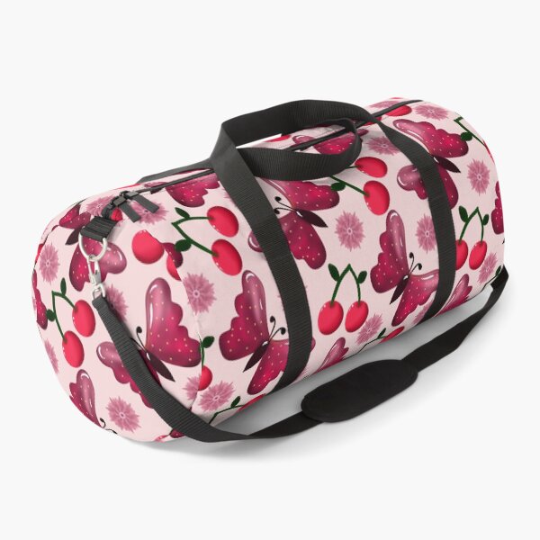 Item preview, Cherry Butterfly Kawaii Seamless Pattern designed and sold by HopeAndHustle.