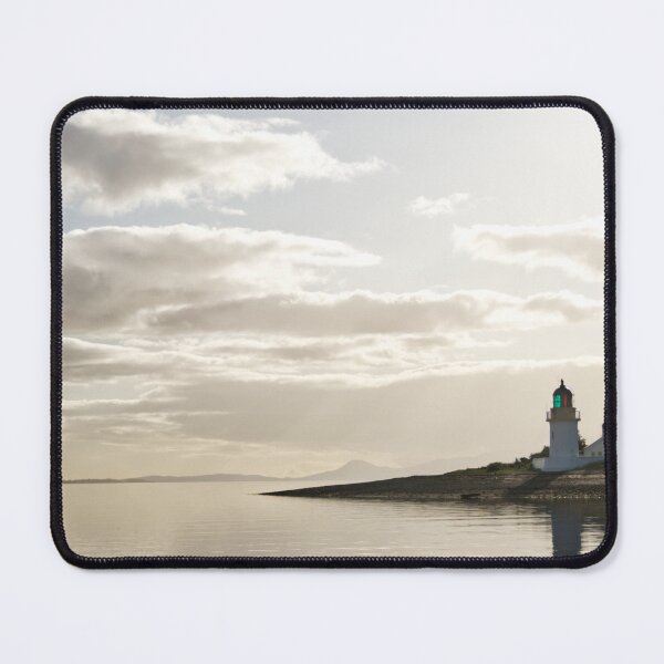 Item preview, Lighthouse on Loch Awe, Golden Hour Scottish Highlands designed and sold by CCWorkfloor.