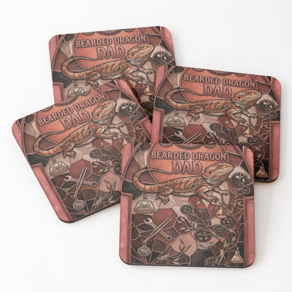Item preview, Bearded Dragon Dad Steampunk Vintage Art designed and sold by BriSher.