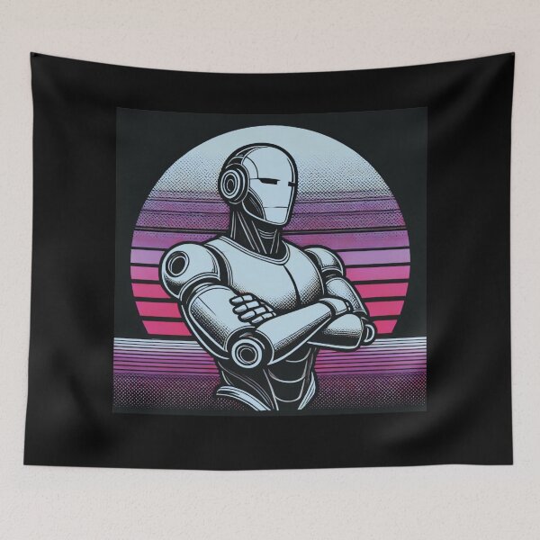 Item preview, Humanoid robot AI Robots Future Tech Design | The Bots Are Coming Futuristic Android Art designed and sold by TEEJAMBOREE.