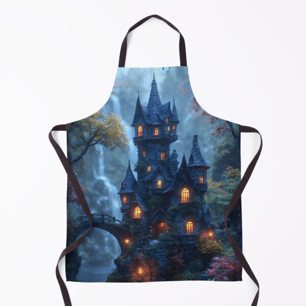 Item preview, Mystic Haven: Moody Woodland Spire Castle designed and sold by Vhelir-Art.
