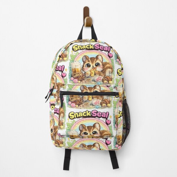 Item preview, Snack Seal – Cute Kawaii Seal with Cozy Treats designed and sold by Clothes With Smiling Animals Walt Gral.