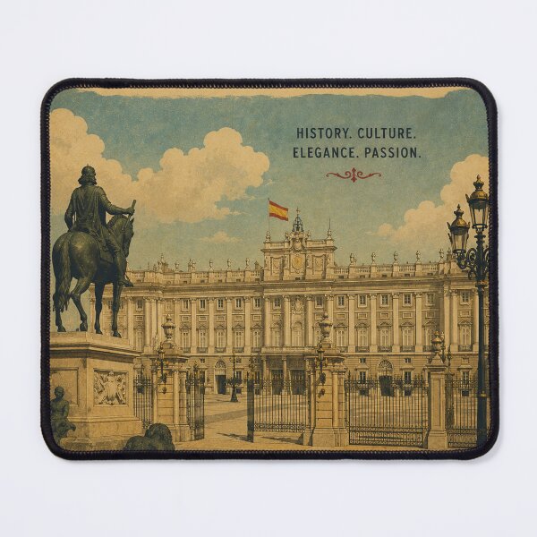 Item preview, Madrid: The Heart of Spain - Vintage Travel Poster designed and sold by Clavivs.