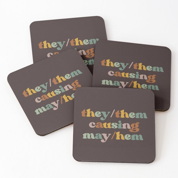 Item preview, They/Them Causing May/Hem Shirt Funny Pride Month  designed and sold by faridman.