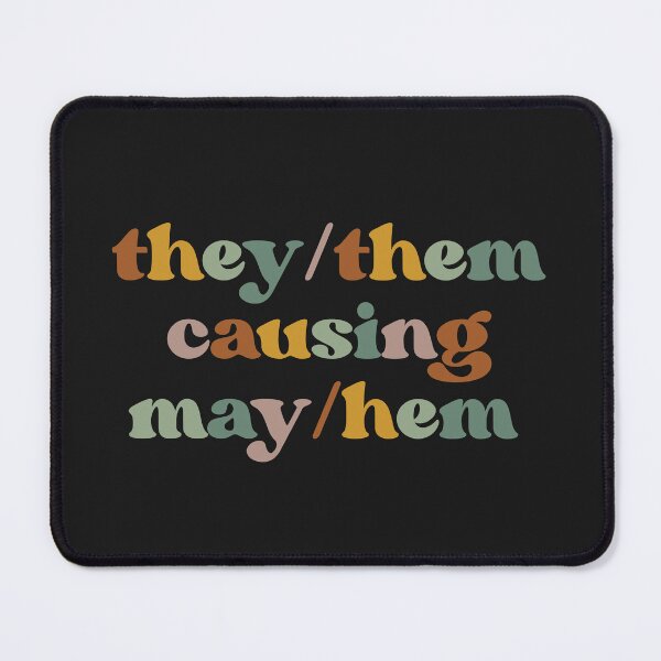 Item preview, They/Them Causing May/Hem Shirt Funny Pride Month  designed and sold by faridman.
