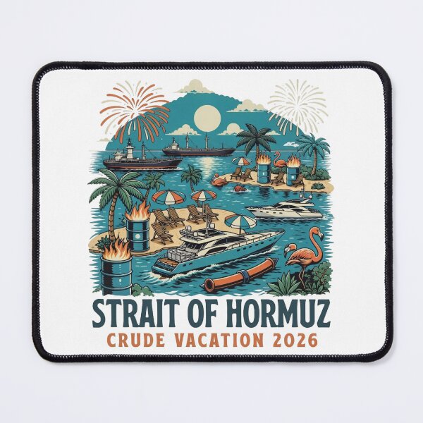 Item preview, Strait of Hormuz - Crude Vacation 2026 designed and sold by CELTIC-DESIGNS.