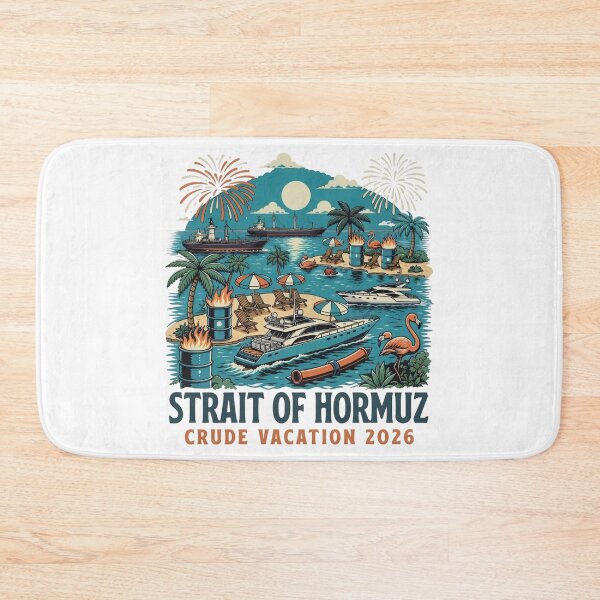 Item preview, Strait of Hormuz - Crude Vacation 2026 designed and sold by CELTIC-DESIGNS.