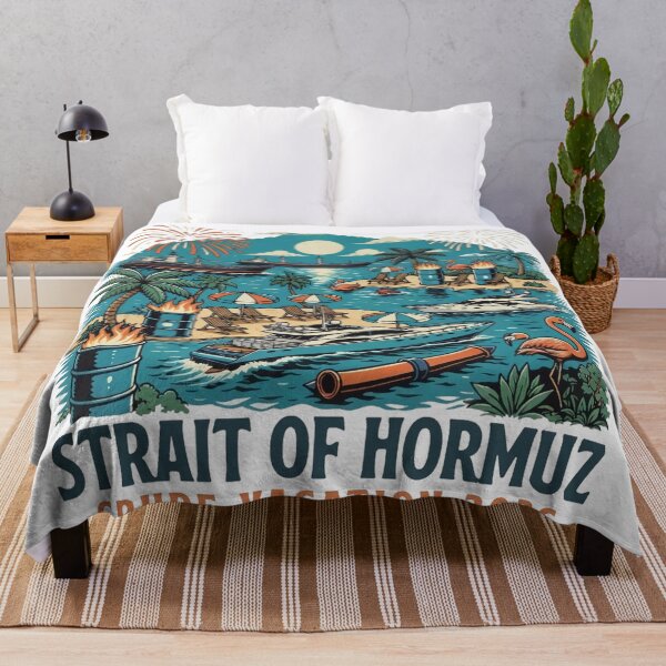 Item preview, Strait of Hormuz - Crude Vacation 2026 designed and sold by CELTIC-DESIGNS.