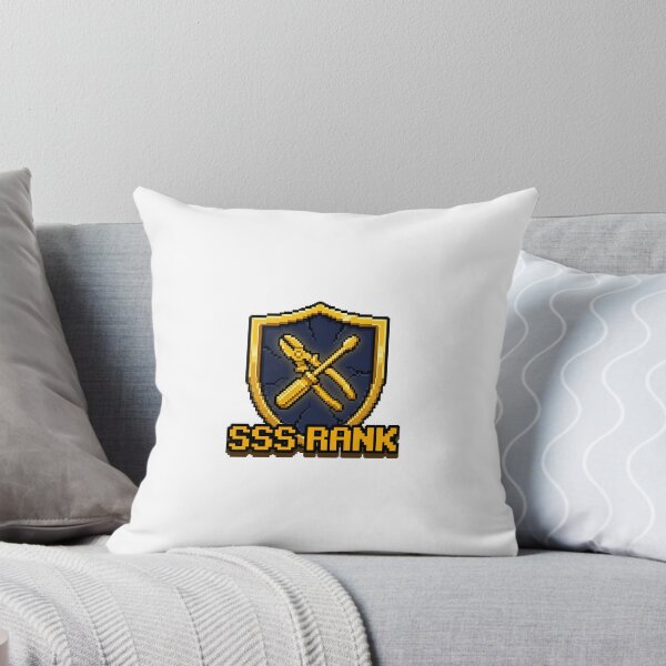 Item preview, SSS Rank electrician Badge - Pixel Art Construction Gaming Logo - Builder Gift designed and sold by lvluphammer.