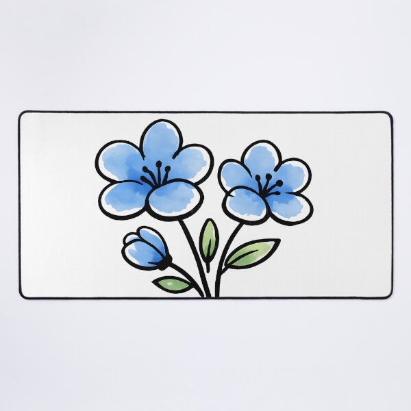 Item preview, Blue Flower designed and sold by GraphicsClub.