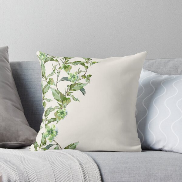 Item preview, Elegant Watercolor Clover Vines  designed and sold by Asmaa Abdul-Azim.