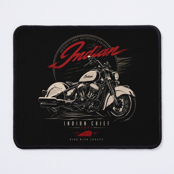Item preview, Indian Chief 2026 Classic Motorcycle Dark Aesthetic designed and sold by EdGraphy.