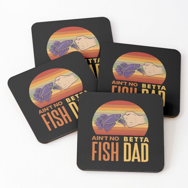 Item preview, Funny Retro Betta Fish Dad Fist Bump Vintage Sunset Fish Keeper Gift designed and sold by haitrieuic96.