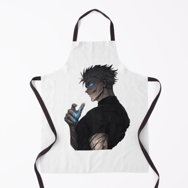 Item preview, Blue Flame Anime Villain Manga Design designed and sold by nyxium-art.