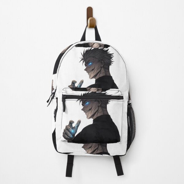 Item preview, Blue Flame Anime Villain Manga Design designed and sold by nyxium-art.