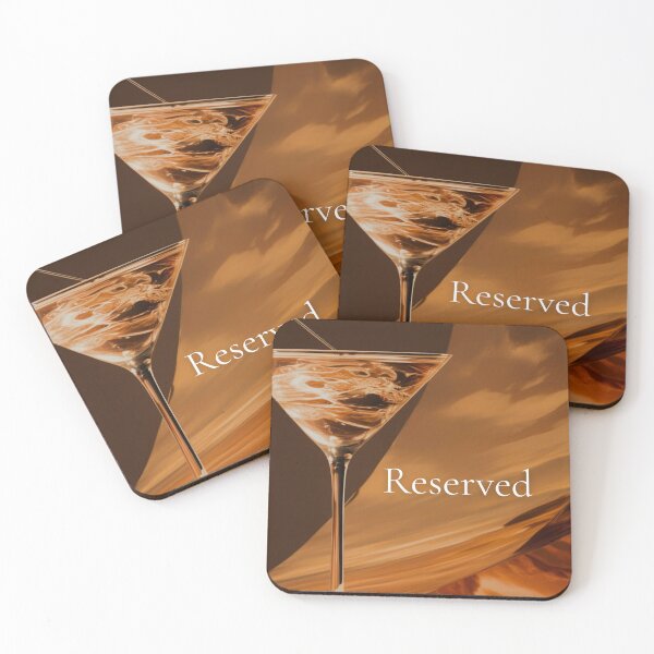 Item preview, Luxury Cocktail Glass Wall Art | Amber Abstract Martini Aesthetic designed and sold by Ve & Co.