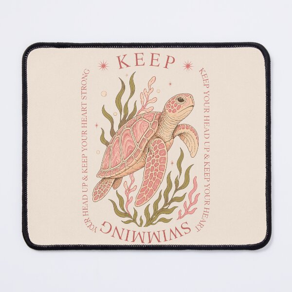 Item preview, Keep Swimming Turtle designed and sold by Ranasko.