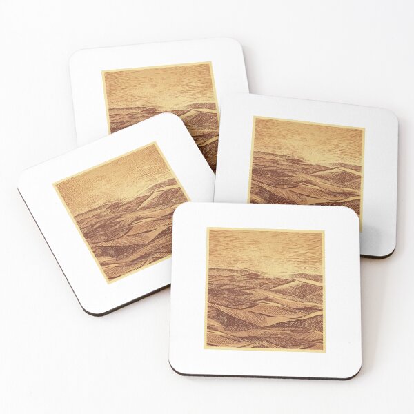 Item preview,  Rolling Hills - Textured Nature Landscape Art designed and sold by Atlasoloji.