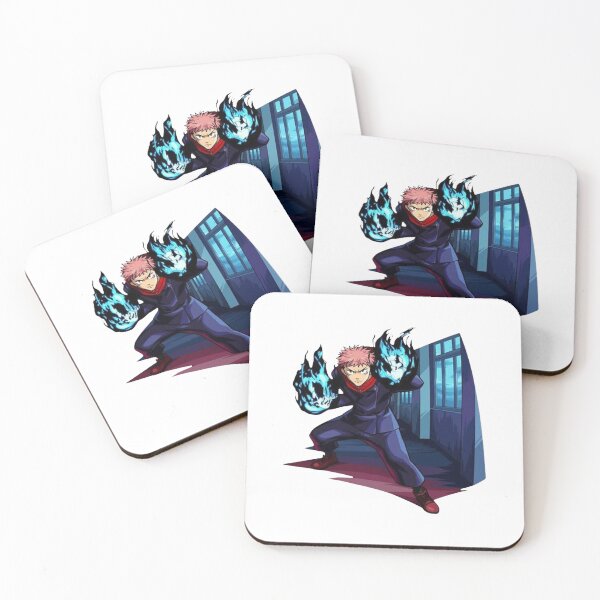 Item preview, The Divergent Fist Itadori Blue Flame designed and sold by The-Lone-Rodent.