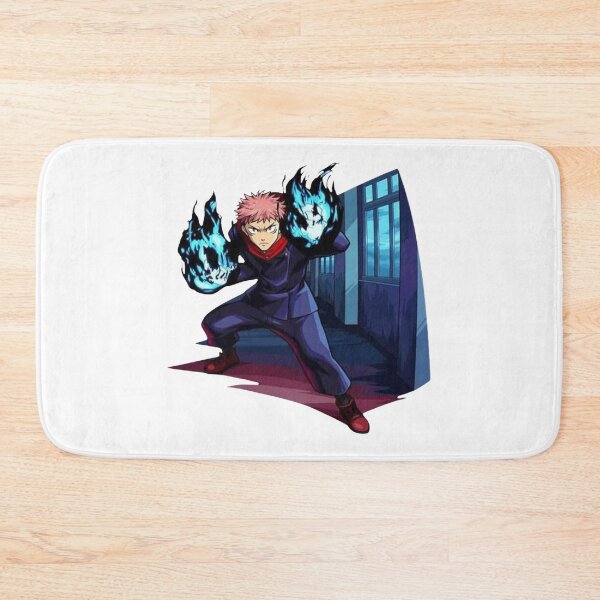 Item preview, The Divergent Fist Itadori Blue Flame designed and sold by The-Lone-Rodent.